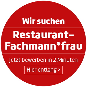 Button zum Jobangebot Restaurantfachmann/-frau
